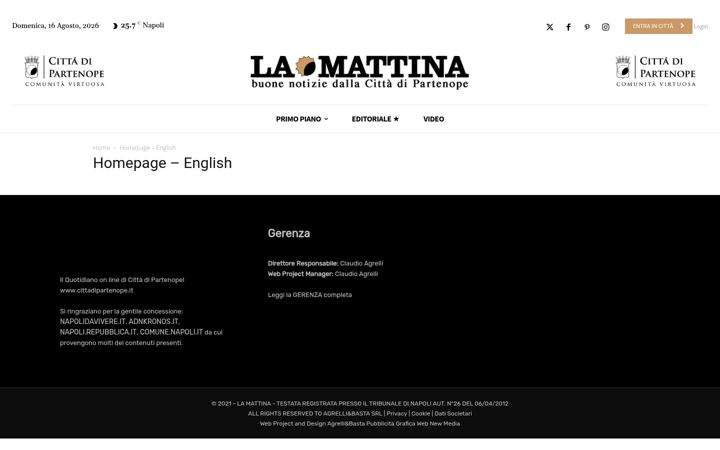 Screenshot of la-mattina.it