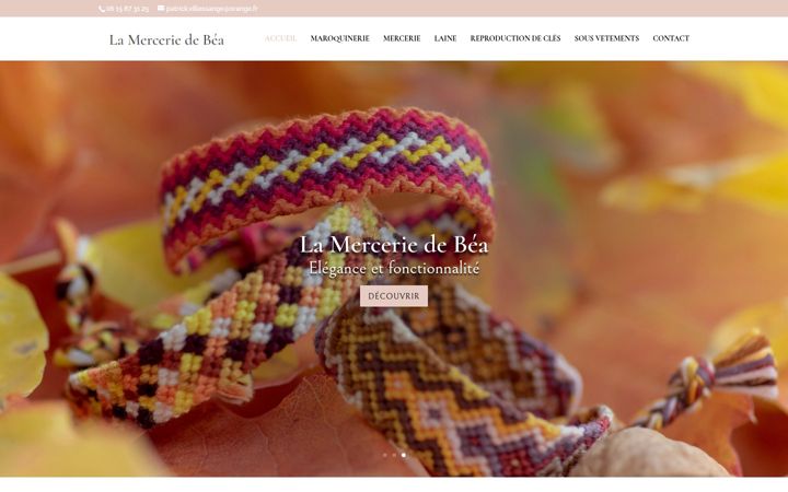 Screenshot of la-mercerie-de-bea.fr