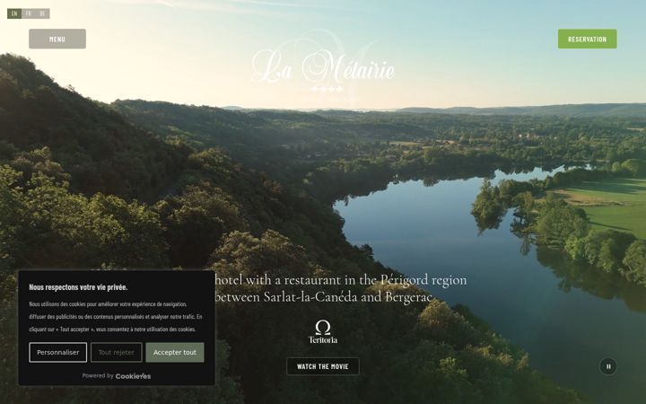 Screenshot of la-metairie.com