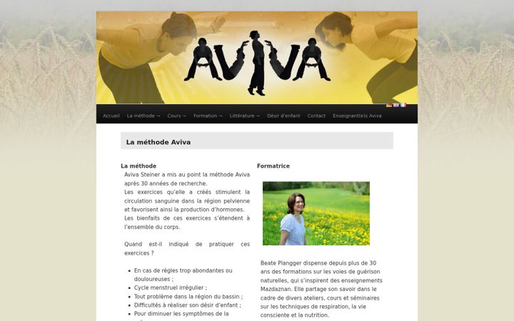 Screenshot of la-methode-aviva.fr