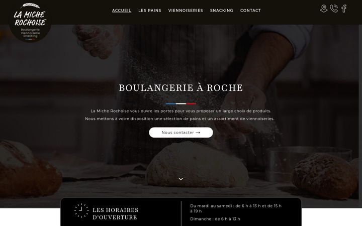 Screenshot of la-miche-rochoise38.fr