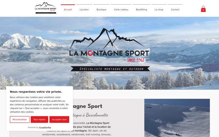 Screenshot of la-montagne-sport.fr