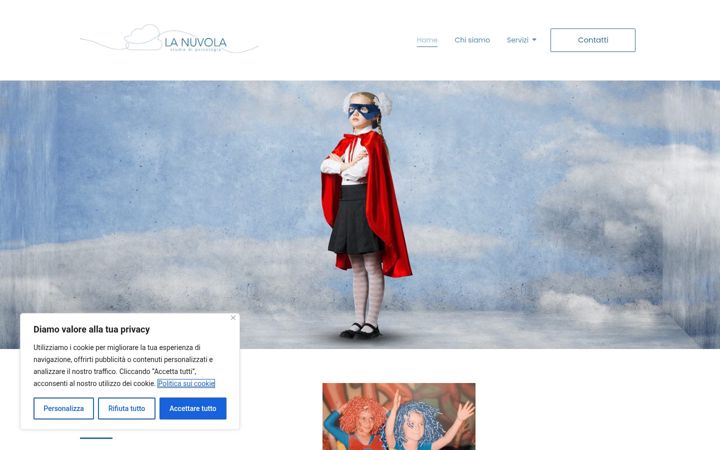 Screenshot of la-nuvola.it