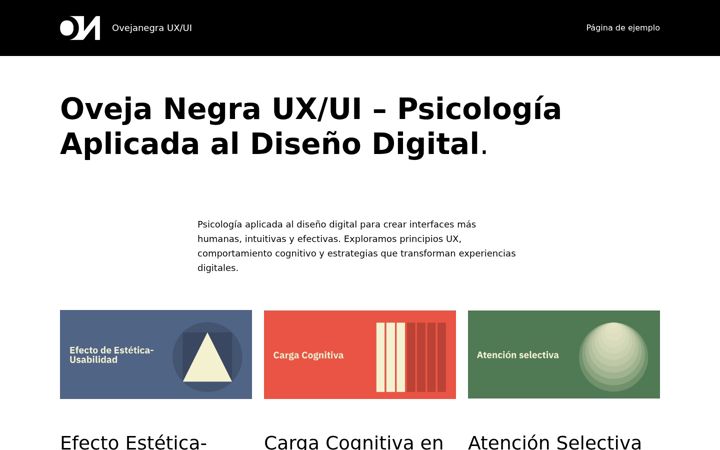 Screenshot of la-ovejanegra.com