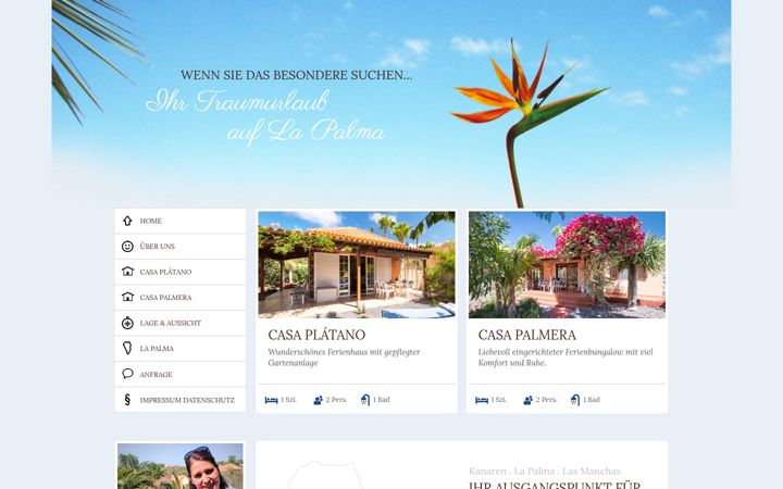 Screenshot of la-palma-traumurlaub.com