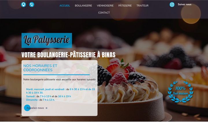 Screenshot of la-palysserie.fr