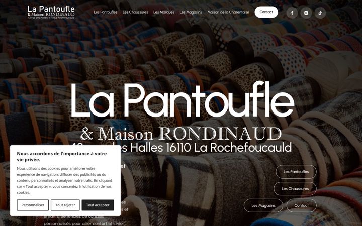 Képernyőkép: la-pantoufle.com