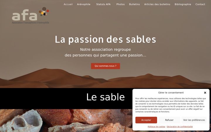 Képernyőkép: la-passion-des-sables.com