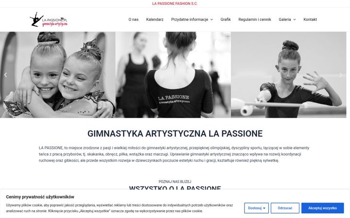 Screenshot of la-passione.pl