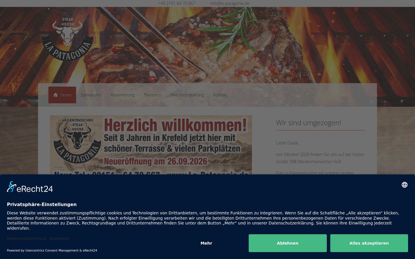 Sutikimo reklamjuostės, rodytos prieš bet kokią sąveiką, ekrano kopija