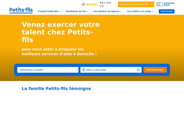 Screenshot of la-pause-petits-fils.com
