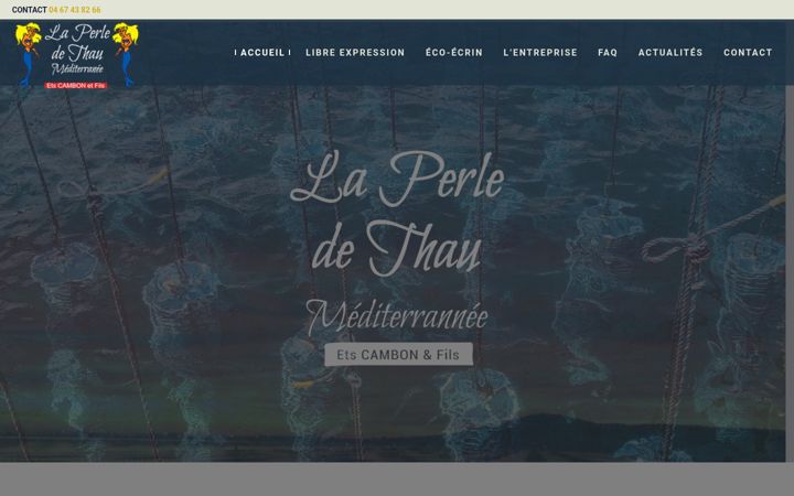 Képernyőkép: la-perle-de-thau.com