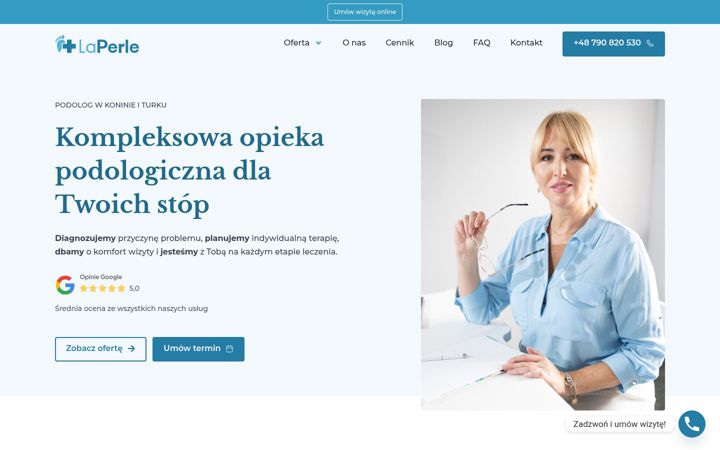 Screenshot of la-perle.pl