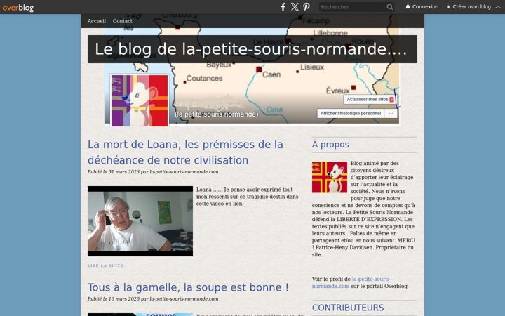 Screenshot of la-petite-souris-normande.com