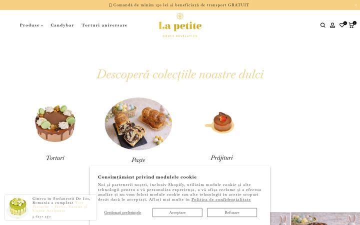 Screenshot of la-petite.ro