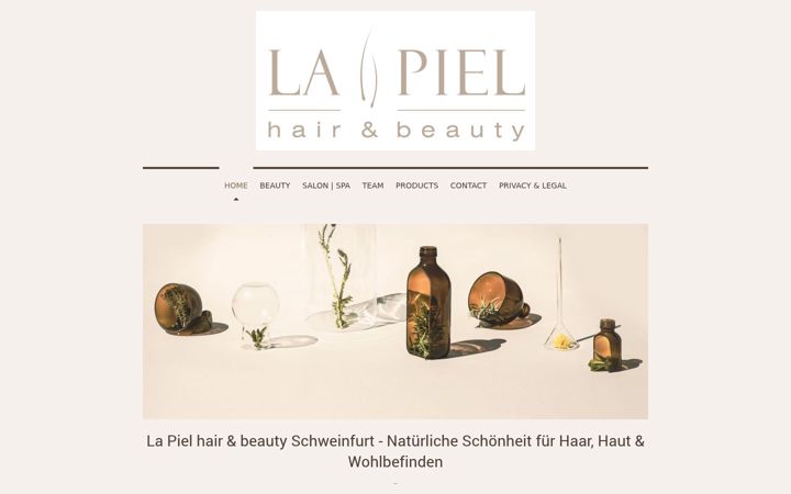Screenshot of la-piel.de