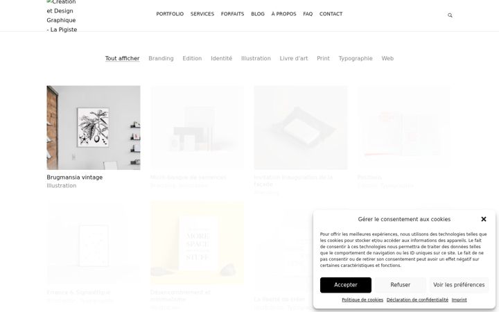 Screenshot of la-pigiste.com