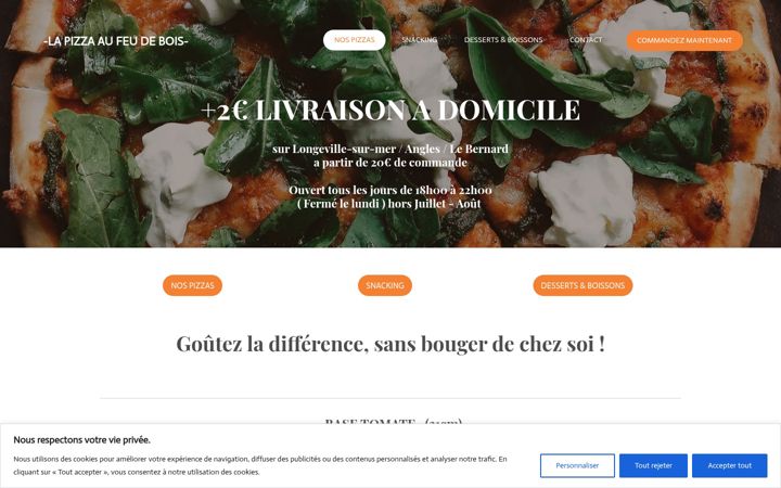Képernyőkép: la-pizza-au-feu-de-bois.com