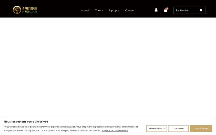 Screenshot stránky la-prestigieuse.com