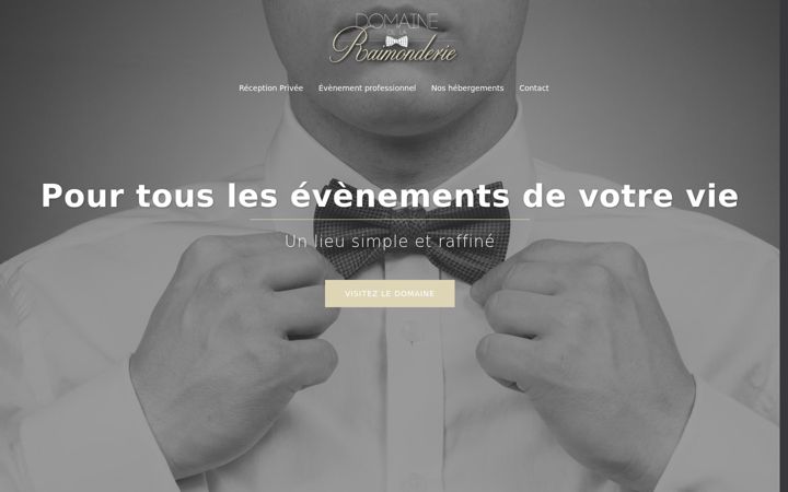 Screenshot of la-raimonderie.com