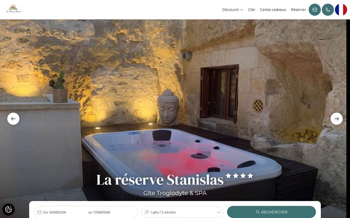 Screenshot of la-reserve-stanislas.com