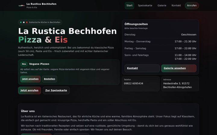 Screenshot of la-rustica-bechhofen.de
