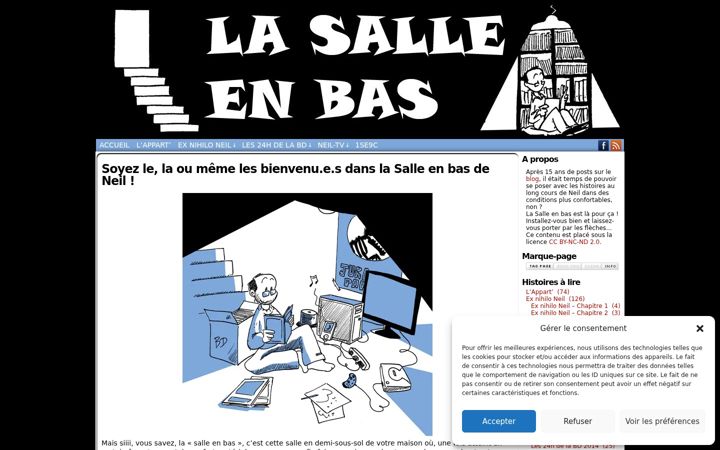 Screenshot of la-salle-en-bas.fr