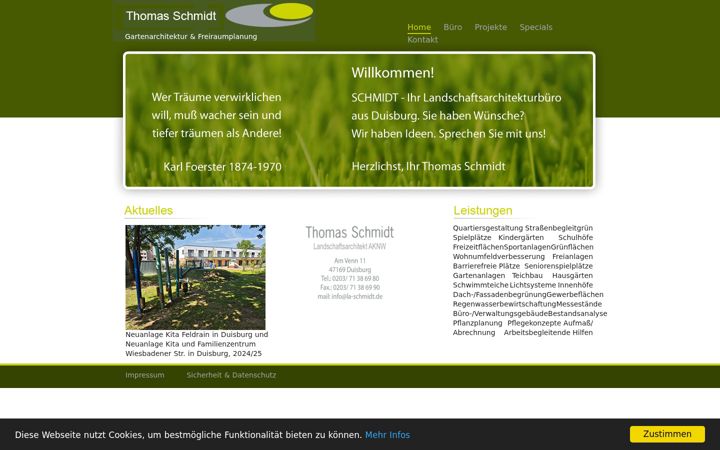 Screenshot of la-schmidt.de