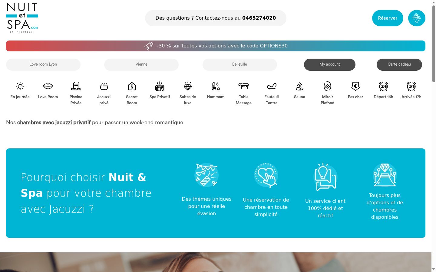 Capture d'écran de la bannière de consentement affichée avant toute interaction