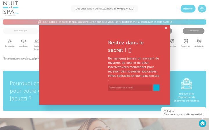 Screenshot of la-secret-room.com