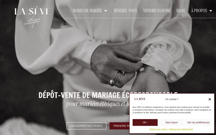 Screenshot of la-seve.fr