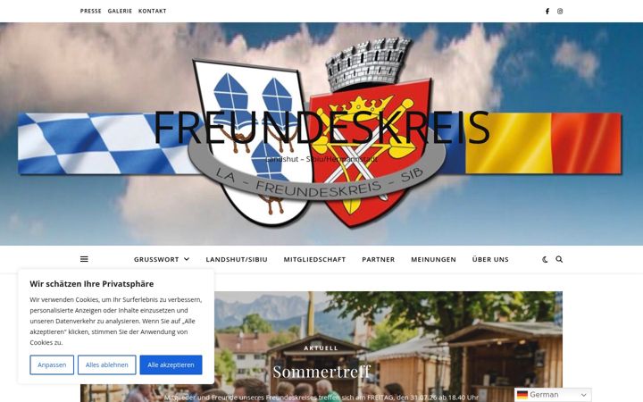 Screenshot of la-sib.de