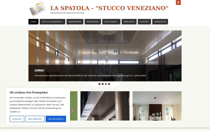 Screenshot of la-spatola.de