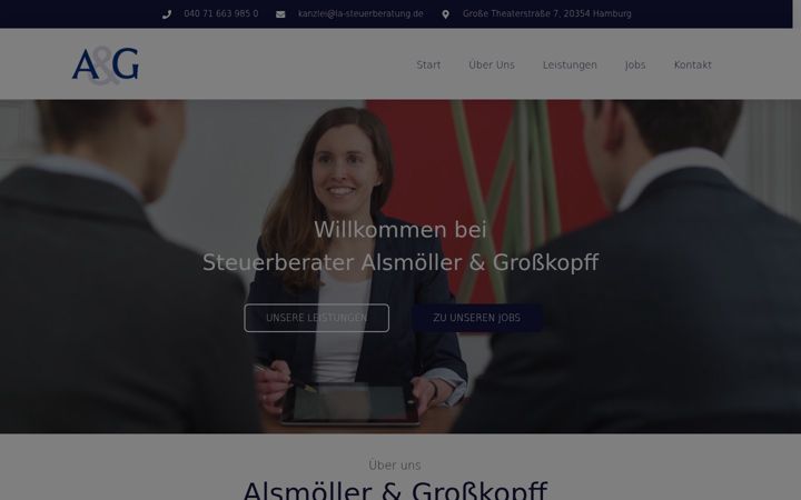 Screenshot of la-steuerberatung.de