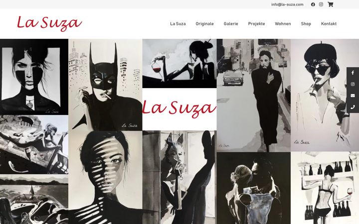 Screenshot of la-suza.com