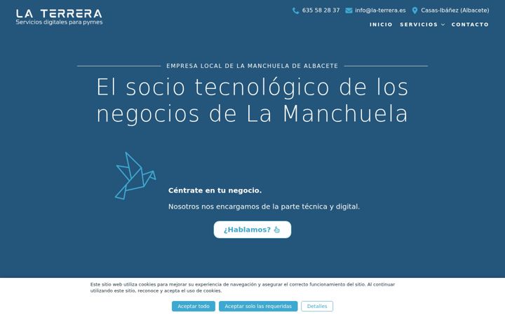 Screenshot of la-terrera.es