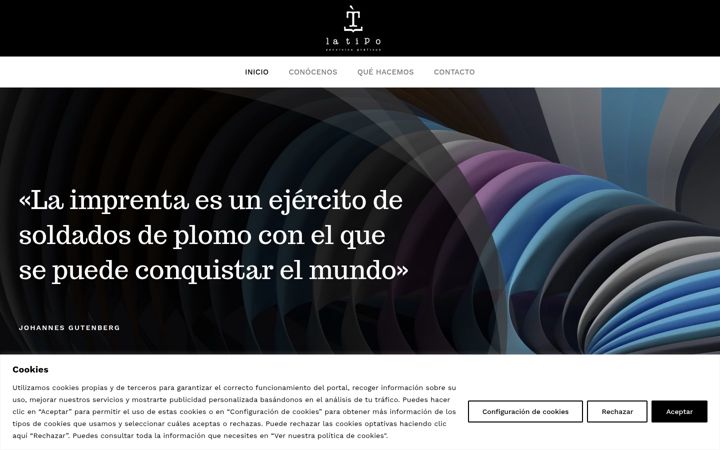 Screenshot of la-tipo.es