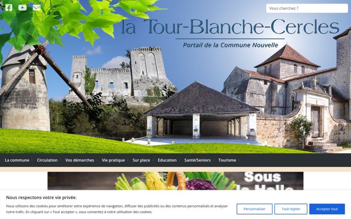 Screenshot of la-tour-blanche-cercles.fr