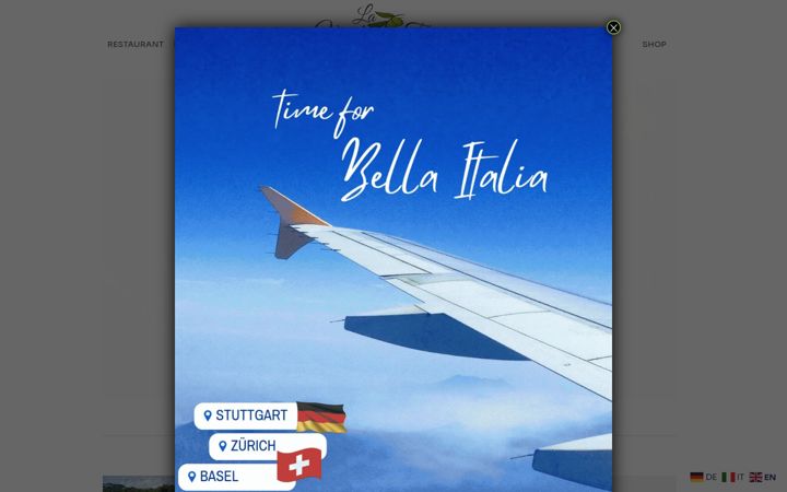 Screenshot of la-vecchia-taverna.de