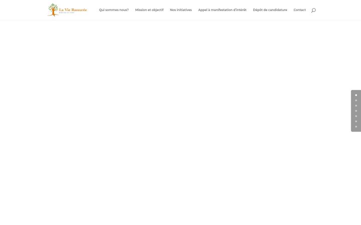 Screenshot of la-vie-rassuree.fr
