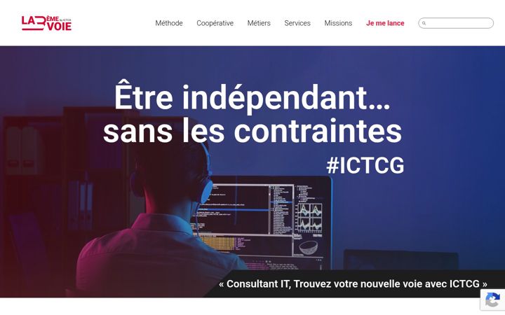Screenshot of la3emevoie.com