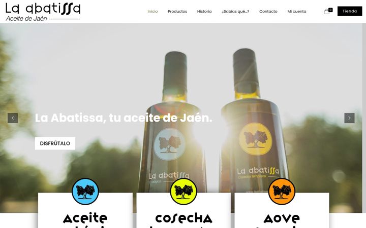 Screenshot of laabatissa.com