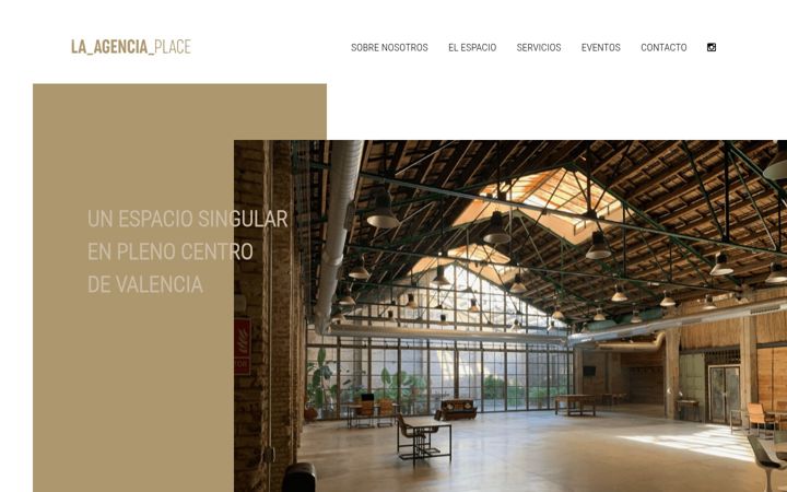 Screenshot of laagenciaplace.com