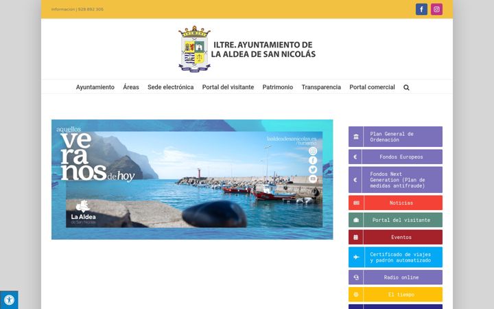 Screenshot of laaldeasanicolas.es