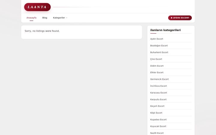 Screenshot of laanta.net