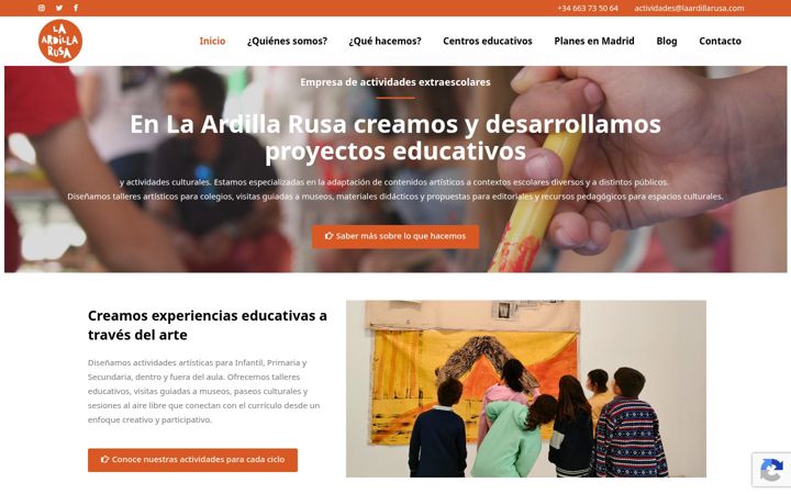 Screenshot of laardillarusa.com