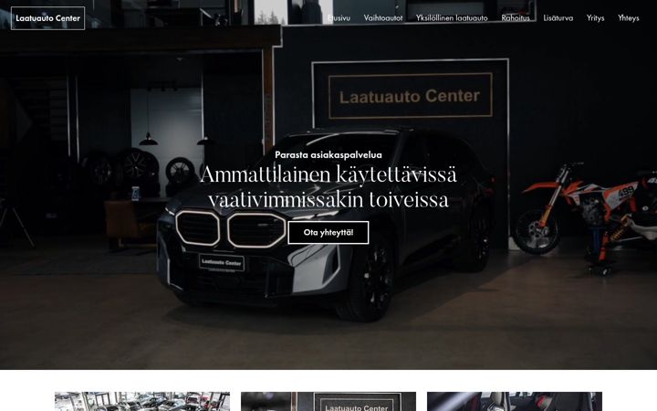 Screenshot of laatuautocenter.fi
