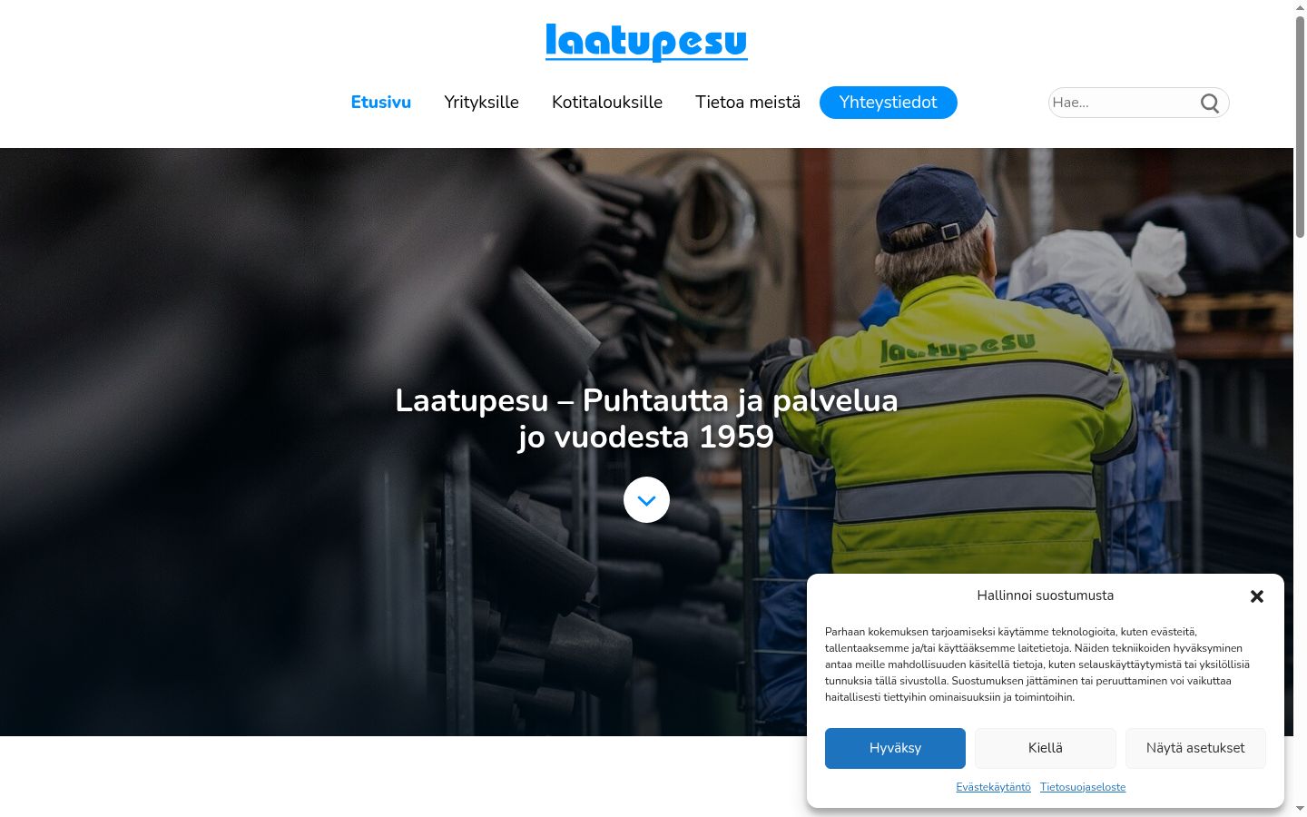 Skjámynd af samþykkisborðanum eins og hann birtist áður en nokkur samskipti fóru fram
