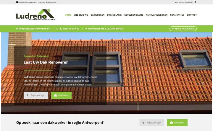 Screenshot of laatuwdakrenoveren.be