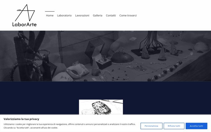 Screenshot of lab-arteorafo.it
